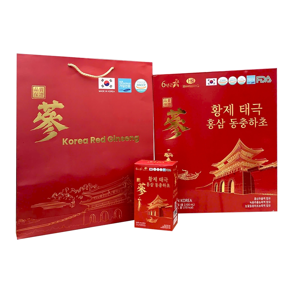 Nước Thiên Sâm Đông Trùng Hankwanjang Hàn Quốc (30 gói x 70ml)