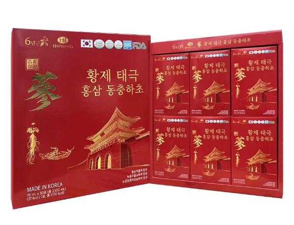 Nước Thiên Sâm Đông Trùng Hankwanjang Hàn Quốc (30 gói x 70ml)